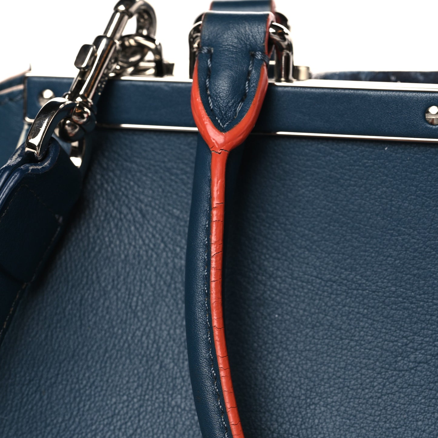 Vitello Dolce Century Petite 3Jours Tote Pavone