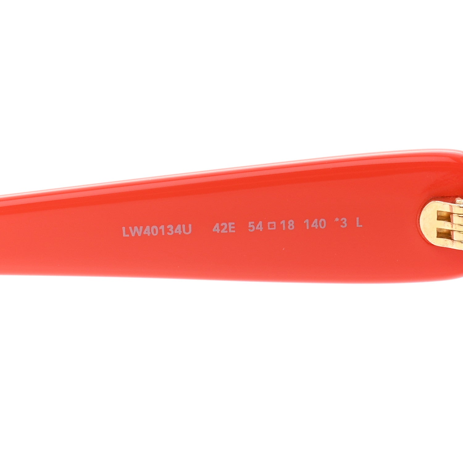 Loewe Acetate Square Sunglasses LW40134U Orange 6 of 7
