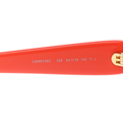 Loewe Acetate Square Sunglasses LW40134U Orange 6 of 7