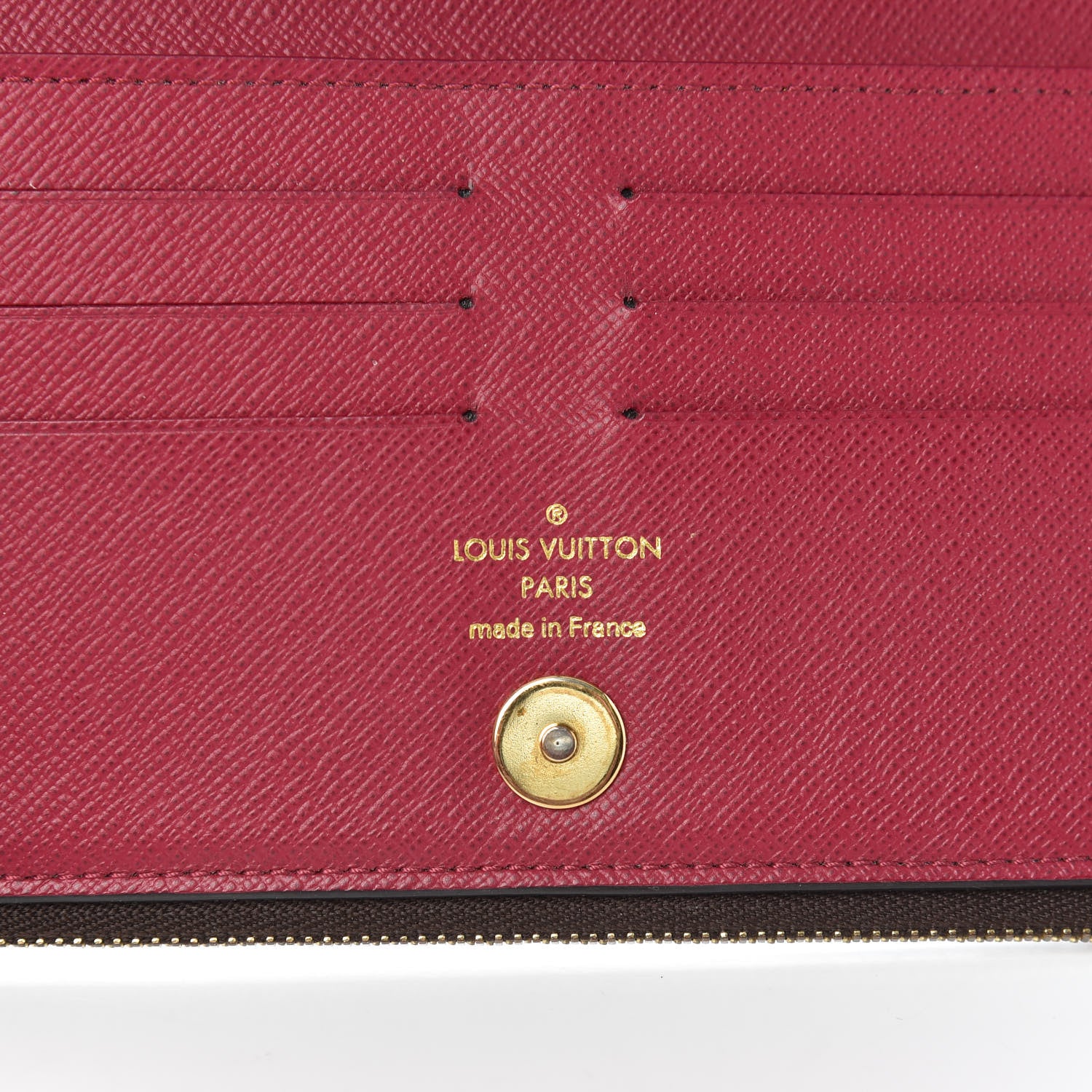 Louis Vuitton Monogram Adele Wallet Fuchsia 6 of 10