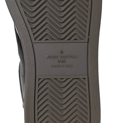 Louis Vuitton Reverse Monogram Eclipse Mens Rivoli Sneakers 10 Black 6 of 8