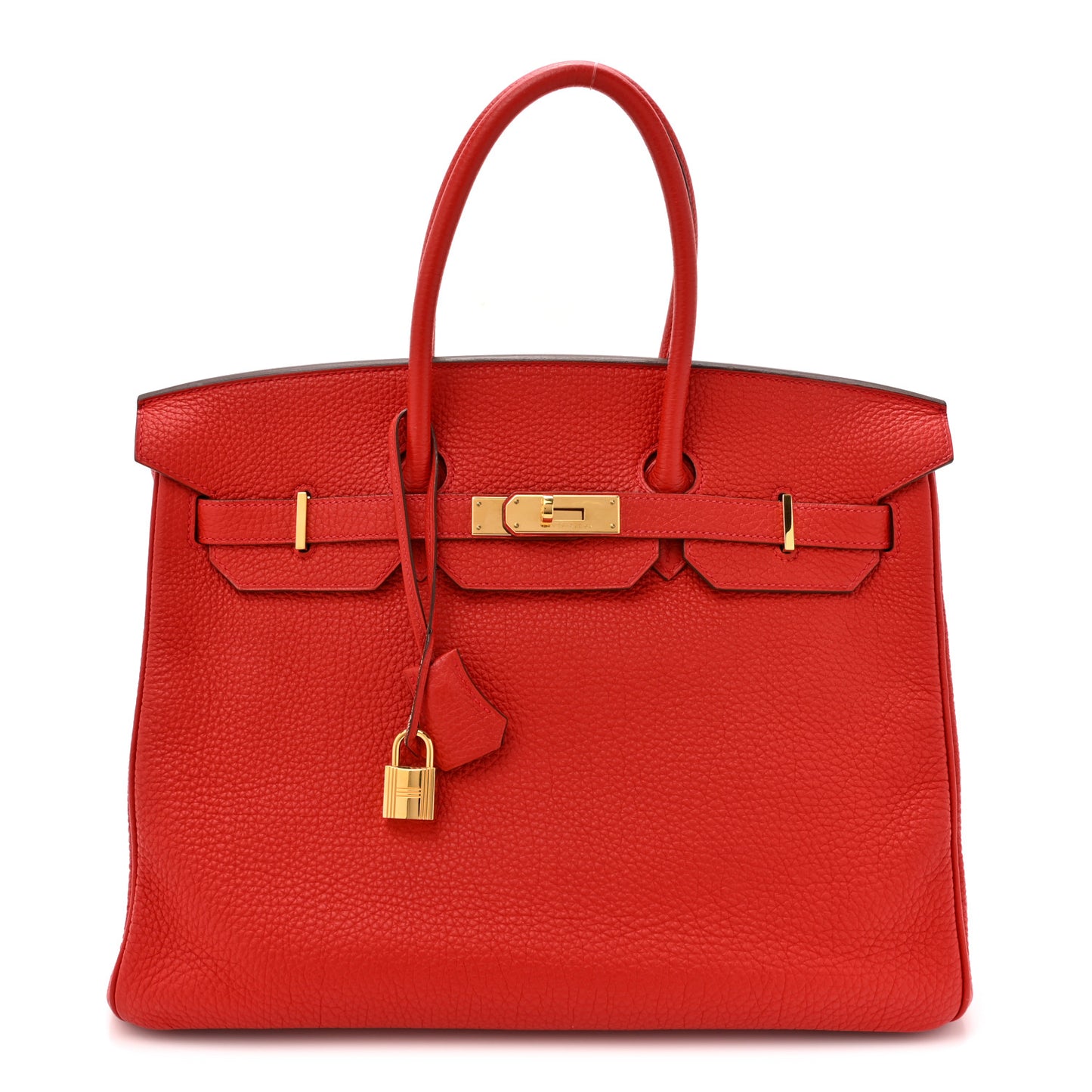 Togo BIRKIN 35 Rouge Casaque