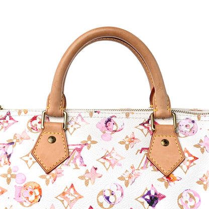 Louis Vuitton Watercolor Aquarelle Speedy 30 White 14 of 15