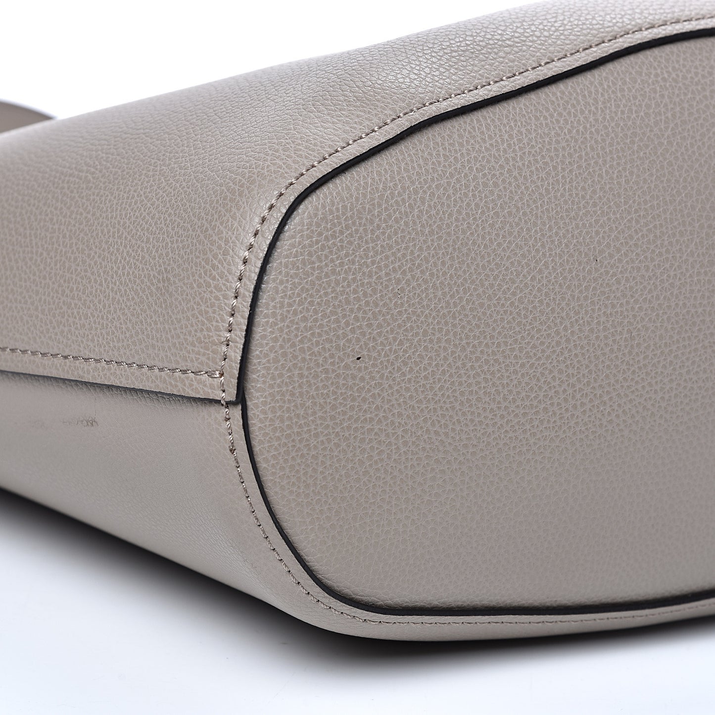 Smooth Grained Calfskin Medium Aby Tote Motty Grey
