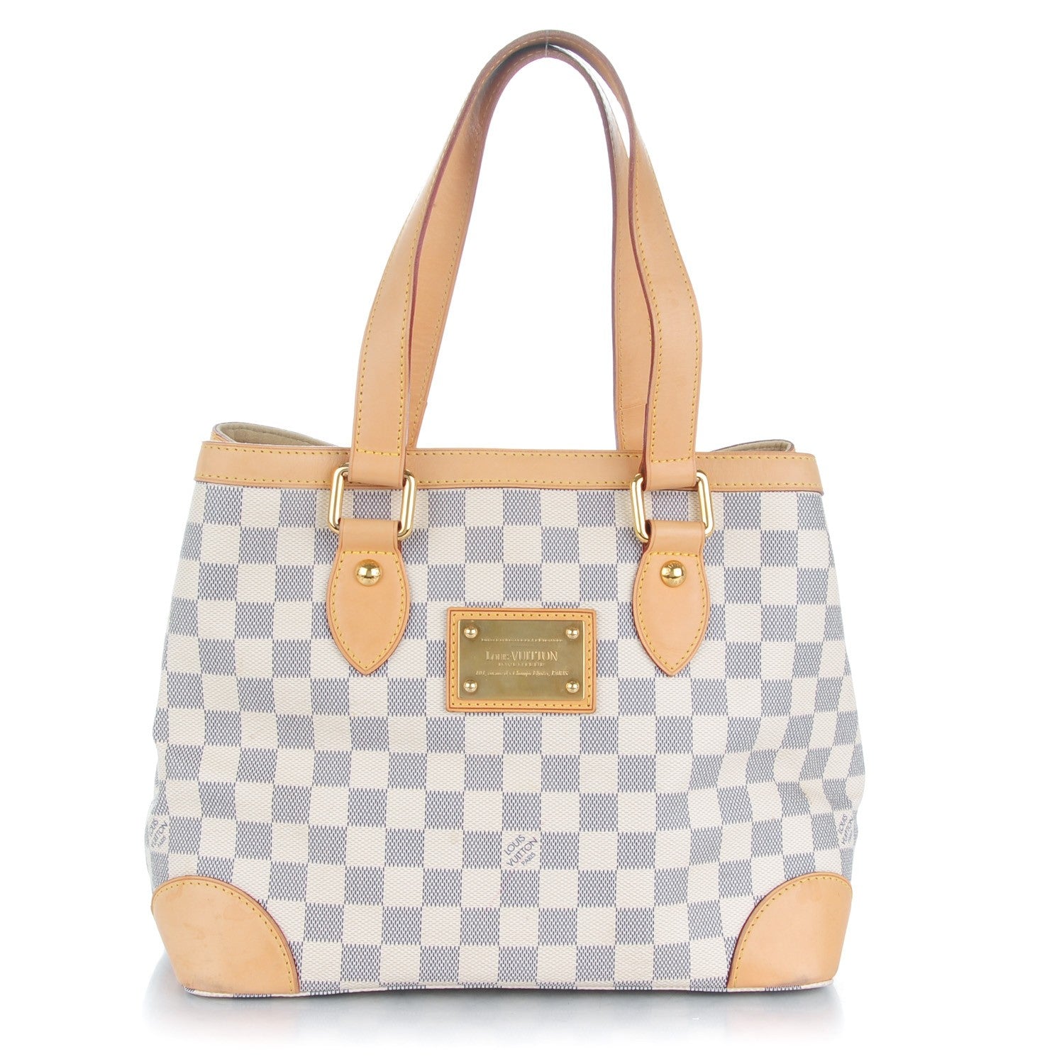 Louis Vuitton Damier Azur Hampstead PM 1 of 7