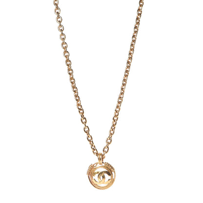 Chanel Large CC Long Chain Necklace Gold 1 of 5