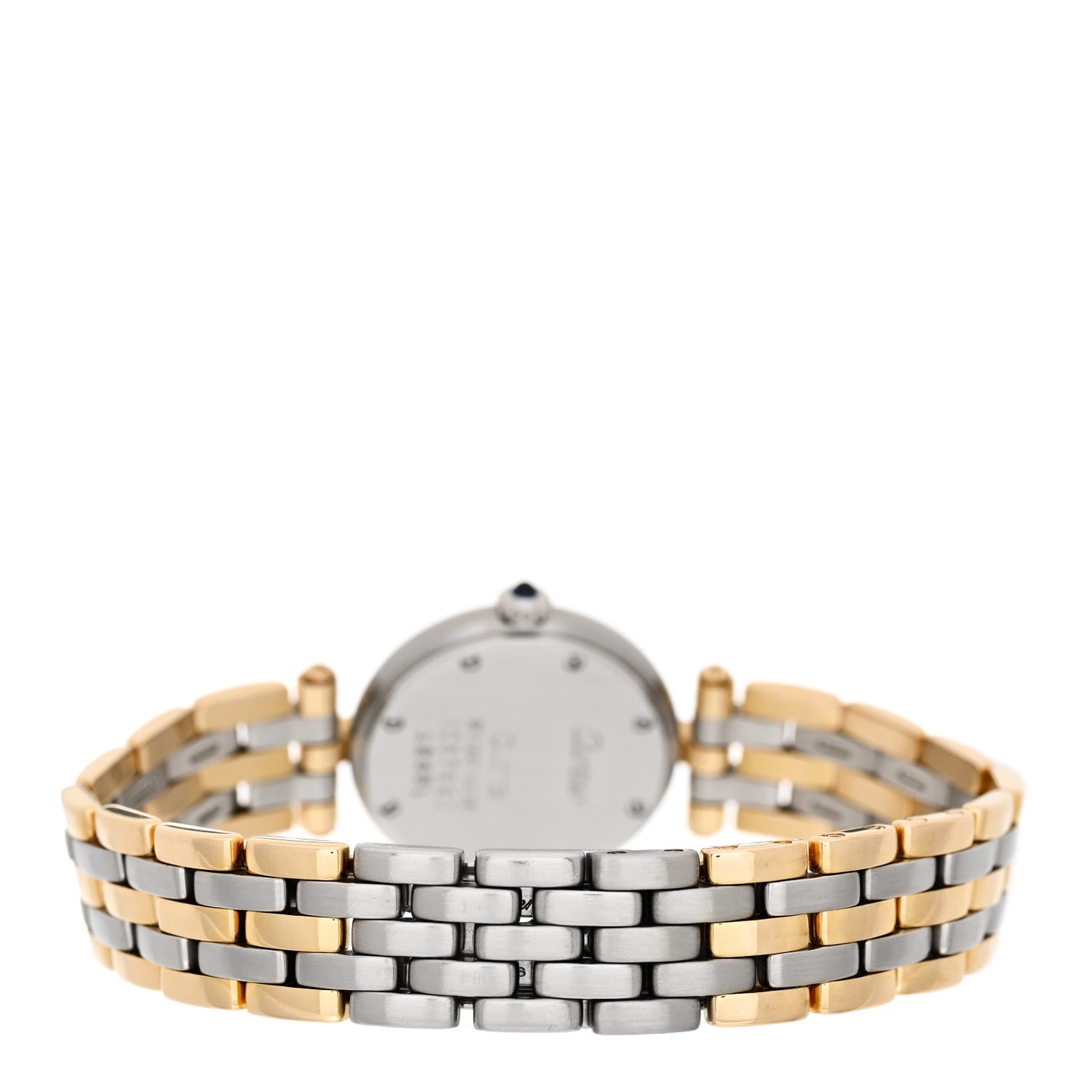 Stainless Steel 18K Yellow Gold 24mm Panthere Vendome Quartz Watch