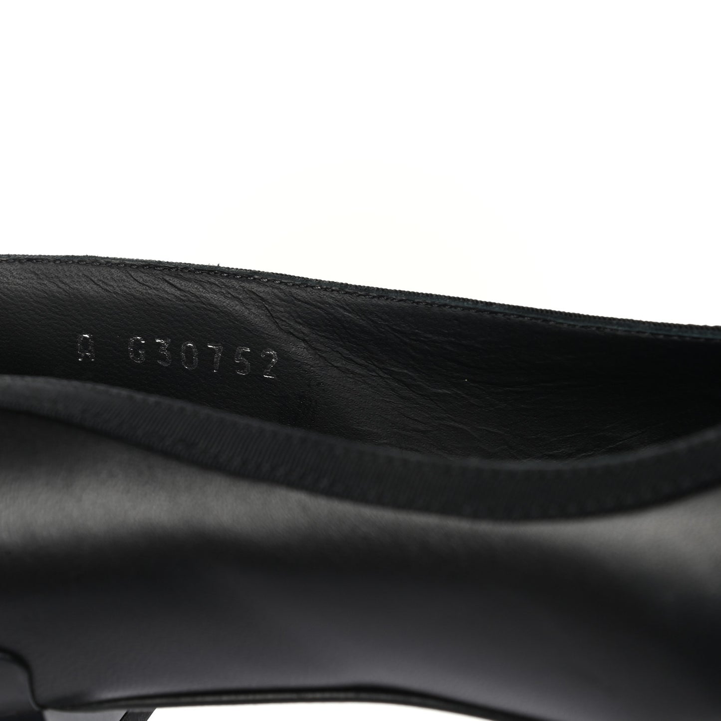 Lambskin Camellia Ballerina Flats 37 Black