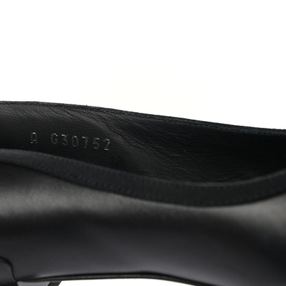 Chanel Lambskin Camellia Ballerina Flats 37 Black 9 of 10