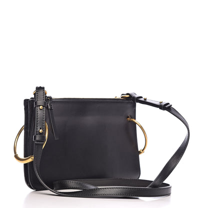 Chloe Calfskin Suede Small Roy Bag Black 3 of 15