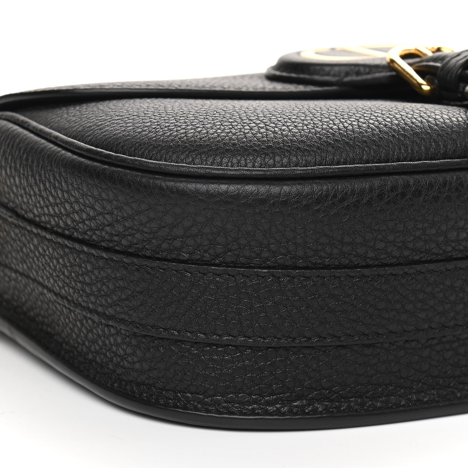 Christian Dior Grained Calfskin Medium Bobby Flap Black 7 of 8