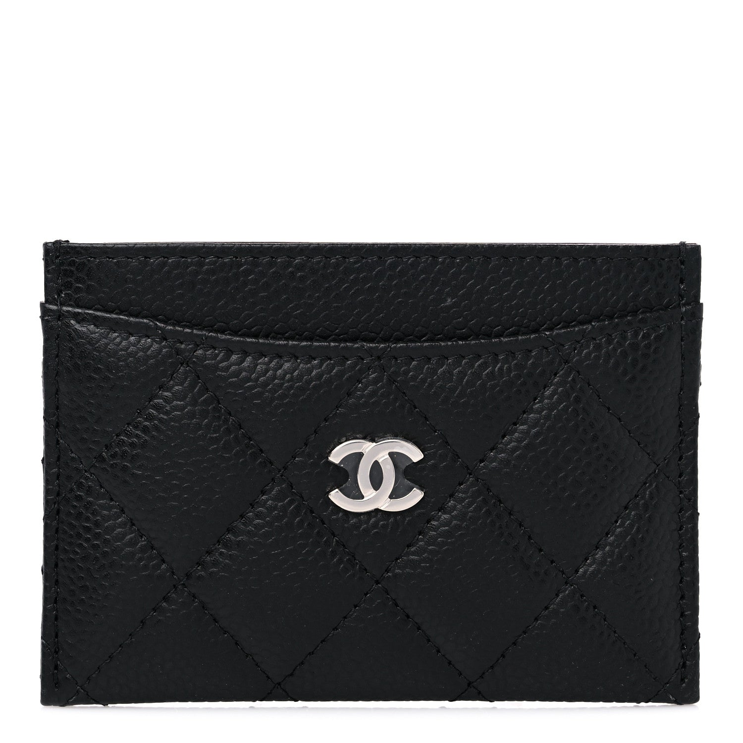 Chanel Caviar Quilted Card Holder Black 1 of 8