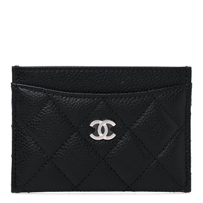 Chanel Caviar Quilted Card Holder Black 1 of 8