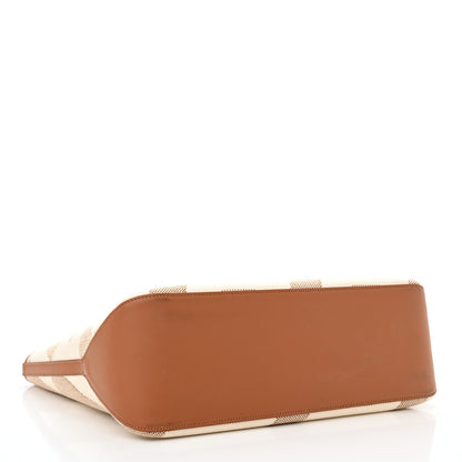 Hermes Swift H Canvas Cabas H En Biais 40 Ecru Naturel Gold 4 of 11