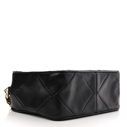 Chanel Lambskin Quilted CC Tassel Camera Case Black 4 of 13