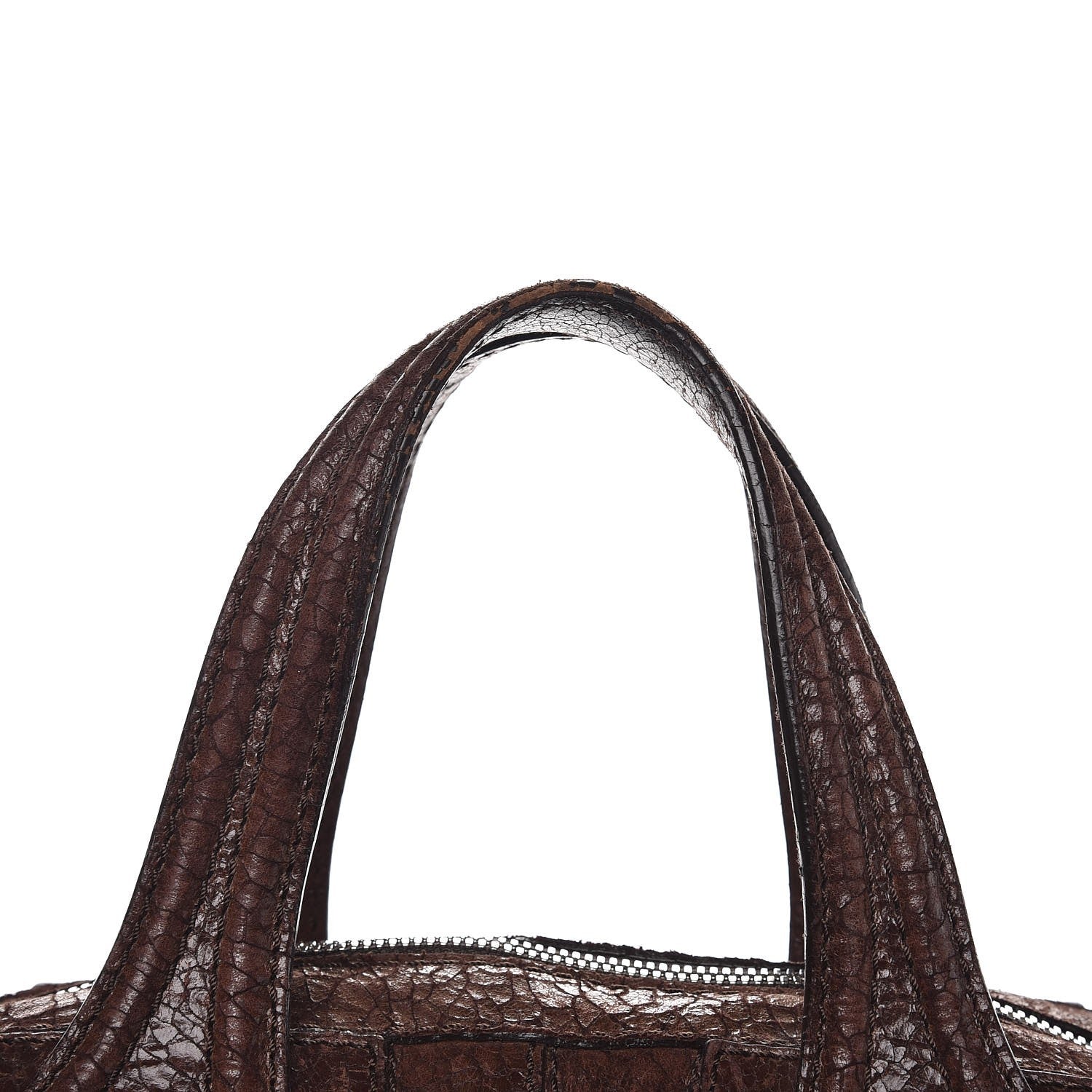 Givenchy Crackled Calfskin Medium Nightingale Brown 12 of 17