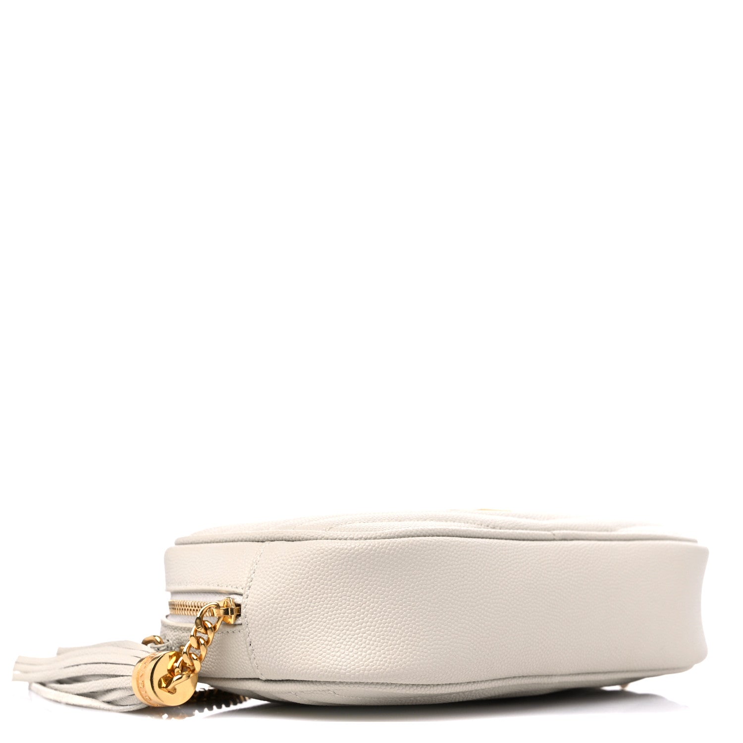 Saint Laurent Grain De Poudre Matelasse Monogram Mini Lou Camera Bag Crema Soft 4 of 10
