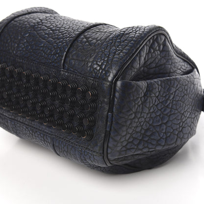 Alexander Wang Pebbled Lambskin Rockie Navy Matte Black Hardware 8 of 8