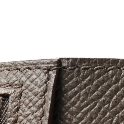 Hermes Epsom Bearn Compact Wallet Etain 7 of 8