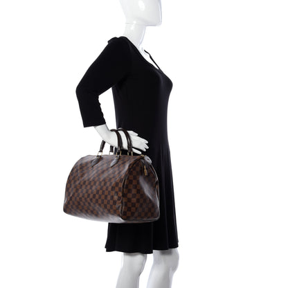 Louis Vuitton Damier Ebene Speedy 35 2 of 9