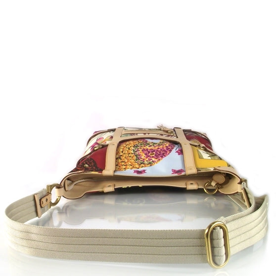 SALVATOREFERRAGAMOCanvasSummerJungleTote