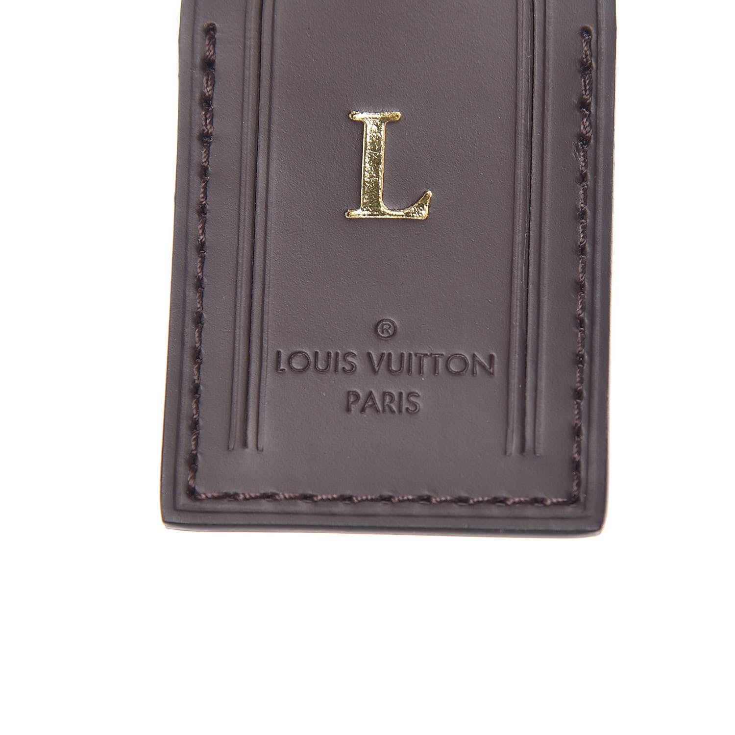 Louis Vuitton Calfskin Small Luggage Tag Ebene 3 of 3