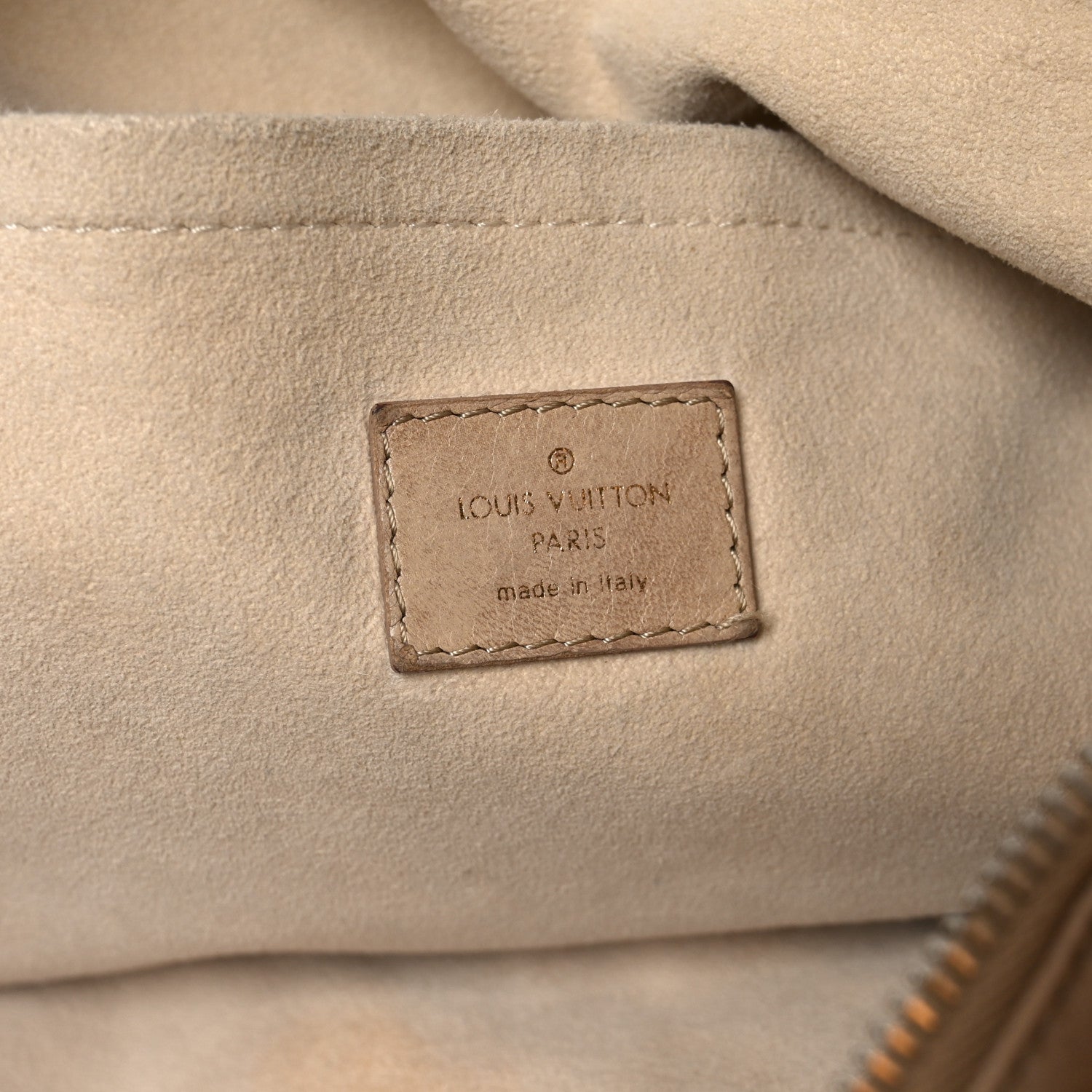 Louis Vuitton Lambskin Olympe Nimbus GM Ecru 6 of 11