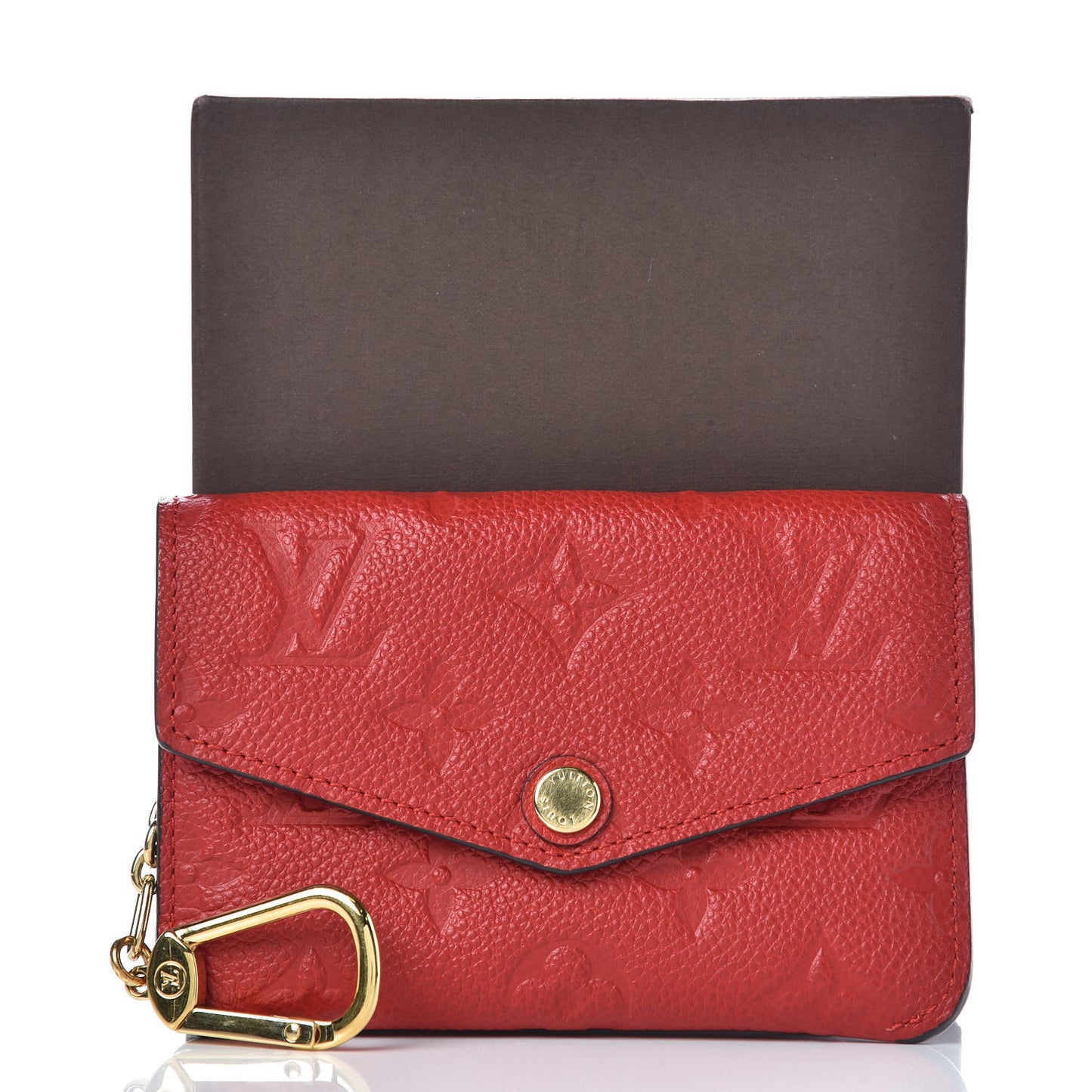 Empreinte Key Pouch Cherry