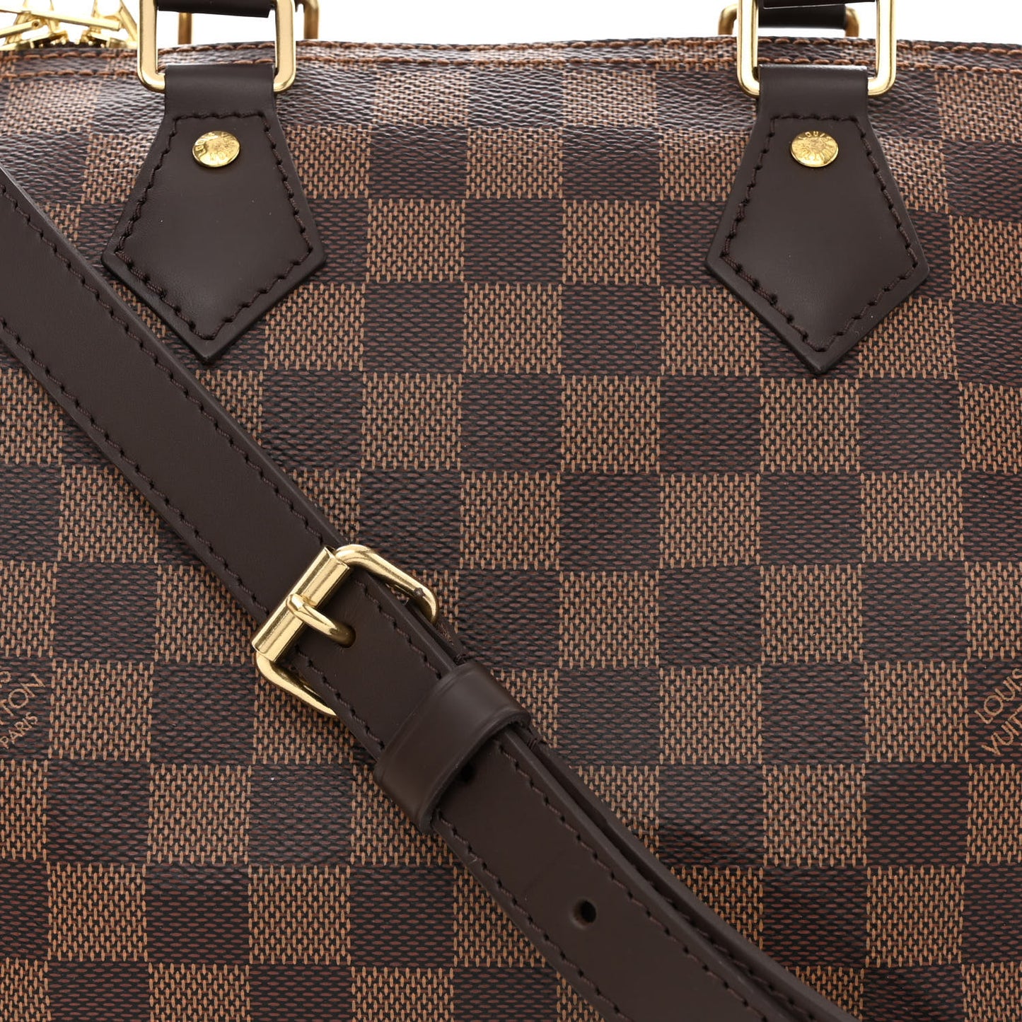 Damier Ebene Speedy Bandouliere 25