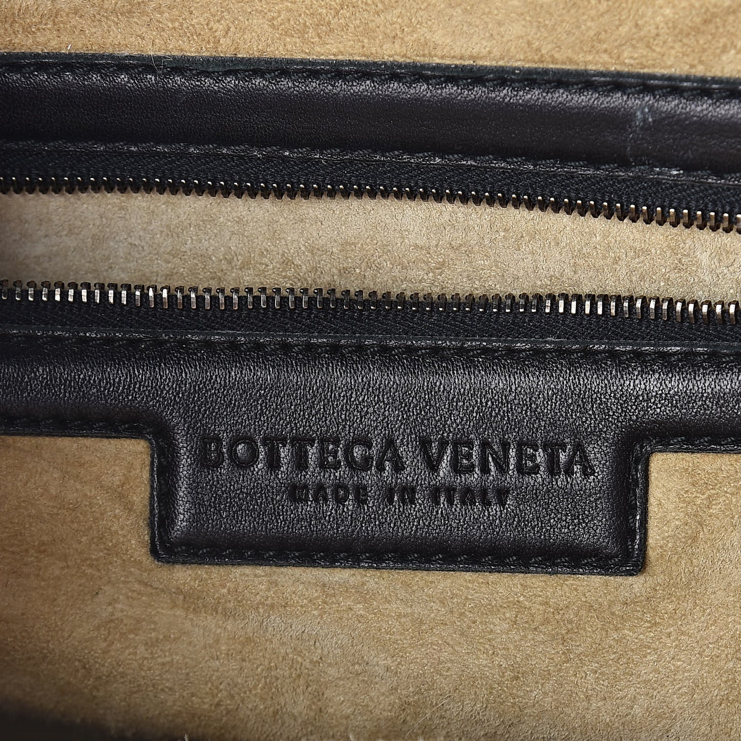 Nappa Intrecciato New Bond Satchel Black