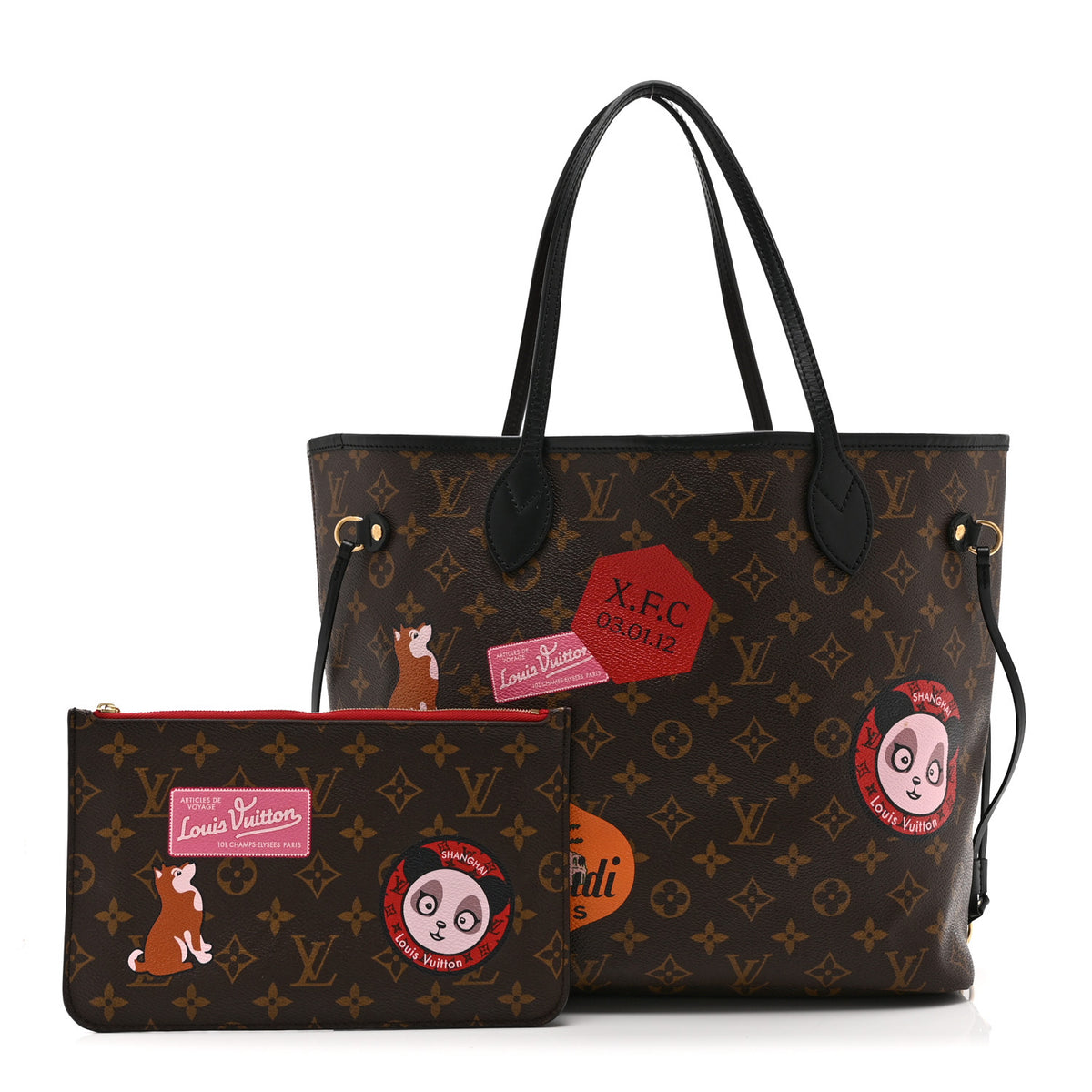 Monogram My LV World Tour Neverfull MM