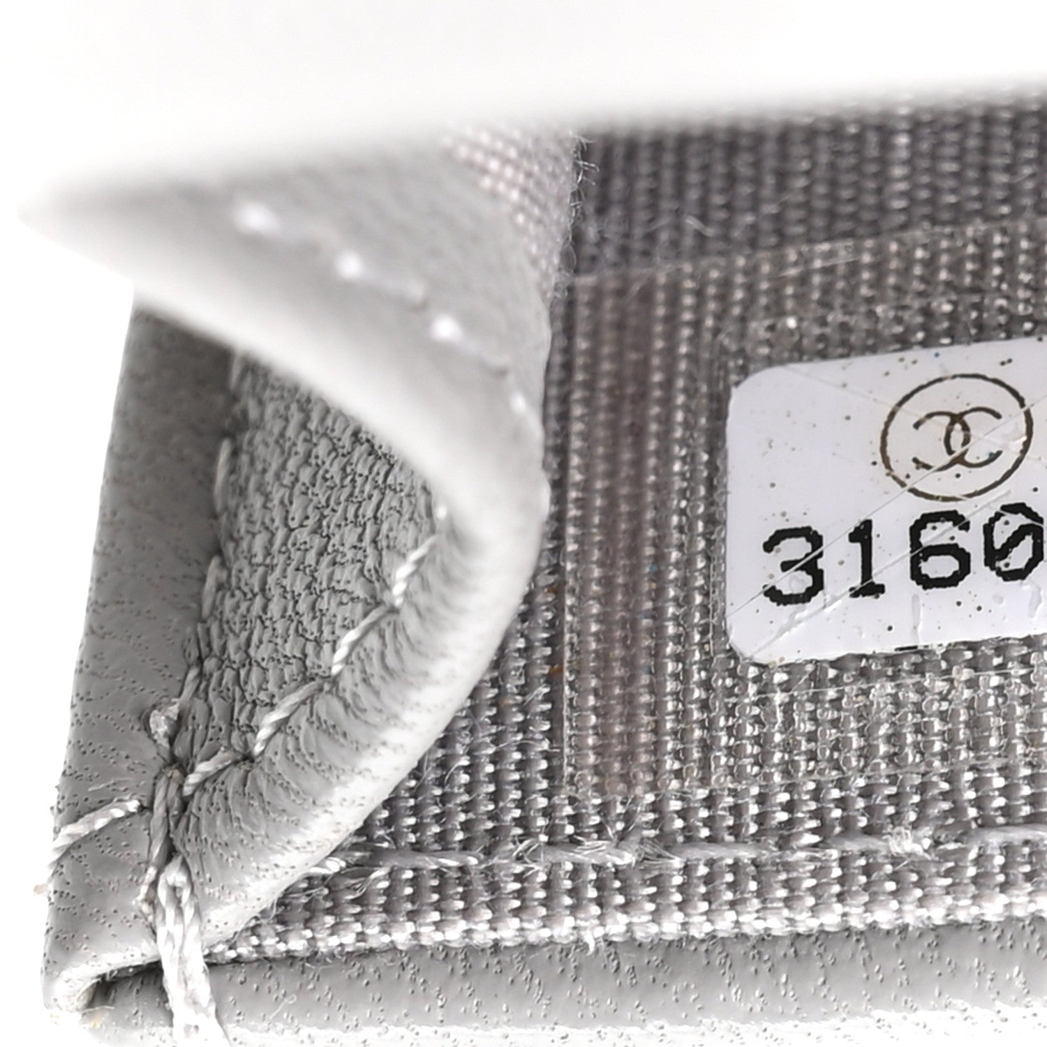 Chanel Lambskin Quilted Chanel 19 Phone Holder With Chain Grey 8 of 11