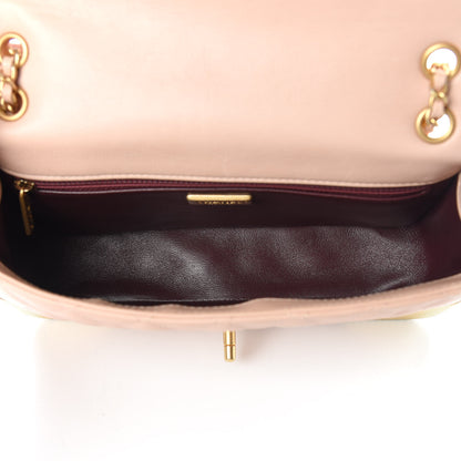 Chanel Calfskin Quilted Rock The Corner Flap Beige 5 of 11