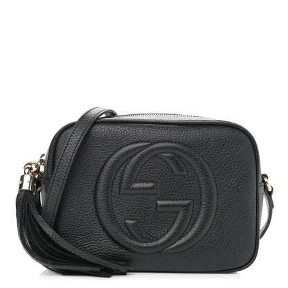 Gucci Pebbled Calfskin Small Soho Disco Bag Black 1 of 12