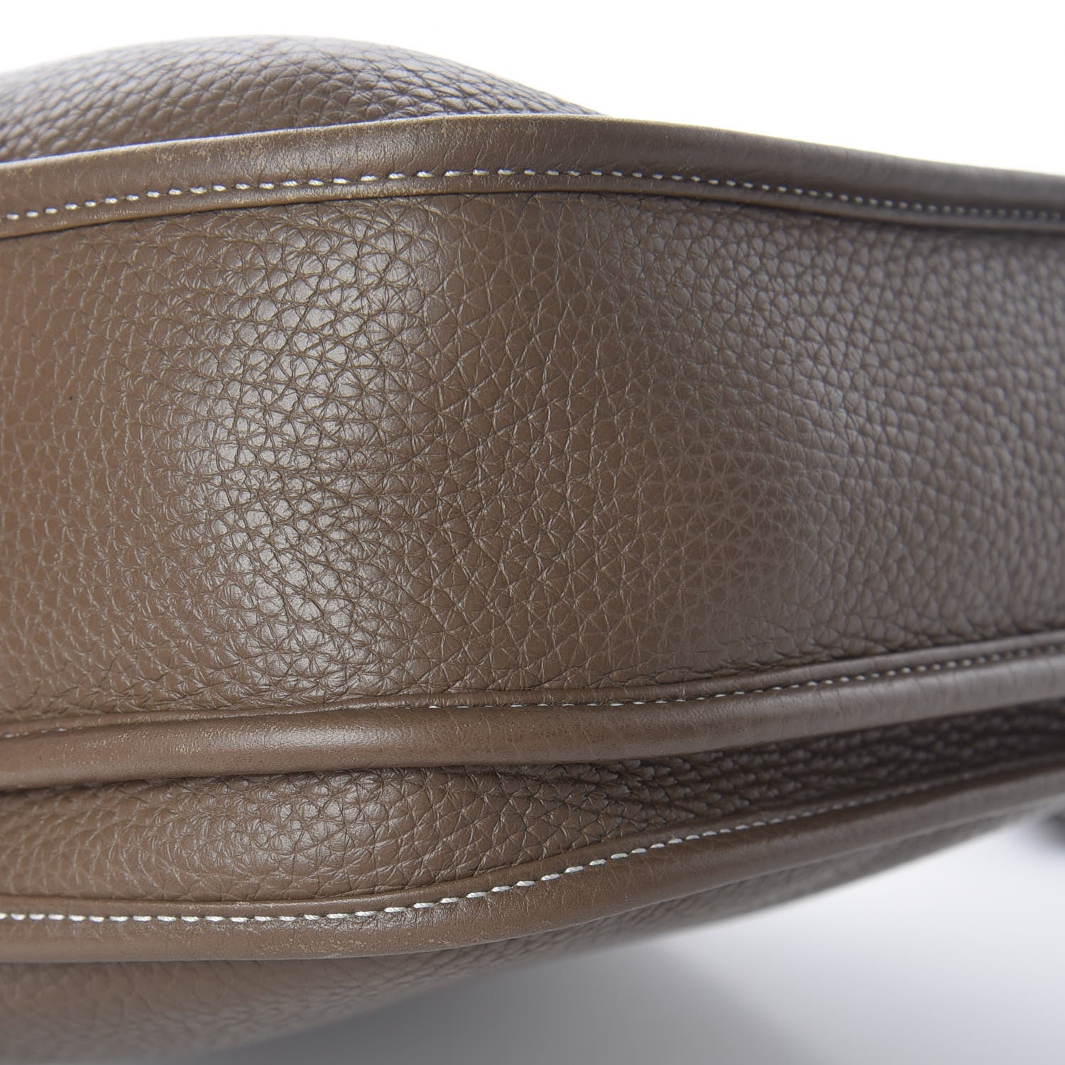 Hermes Taurillon Clemence Evelyne III PM Etoupe 15 of 16