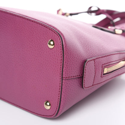 Gucci Dollar Calfskin Dome Bag Purple 10 of 11