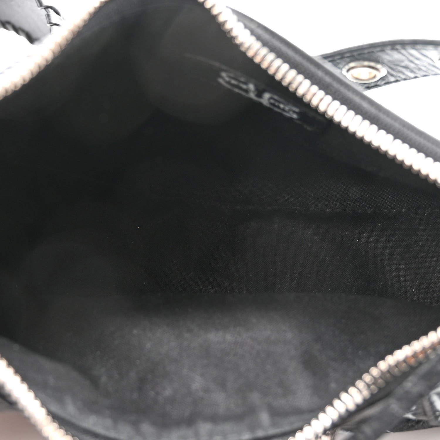 Balenciaga Agneau Arena Graffiti Le Cagole Shoulder Bag XS Black White 5 of 10