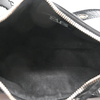 Balenciaga Agneau Arena Graffiti Le Cagole Shoulder Bag XS Black White 5 of 10