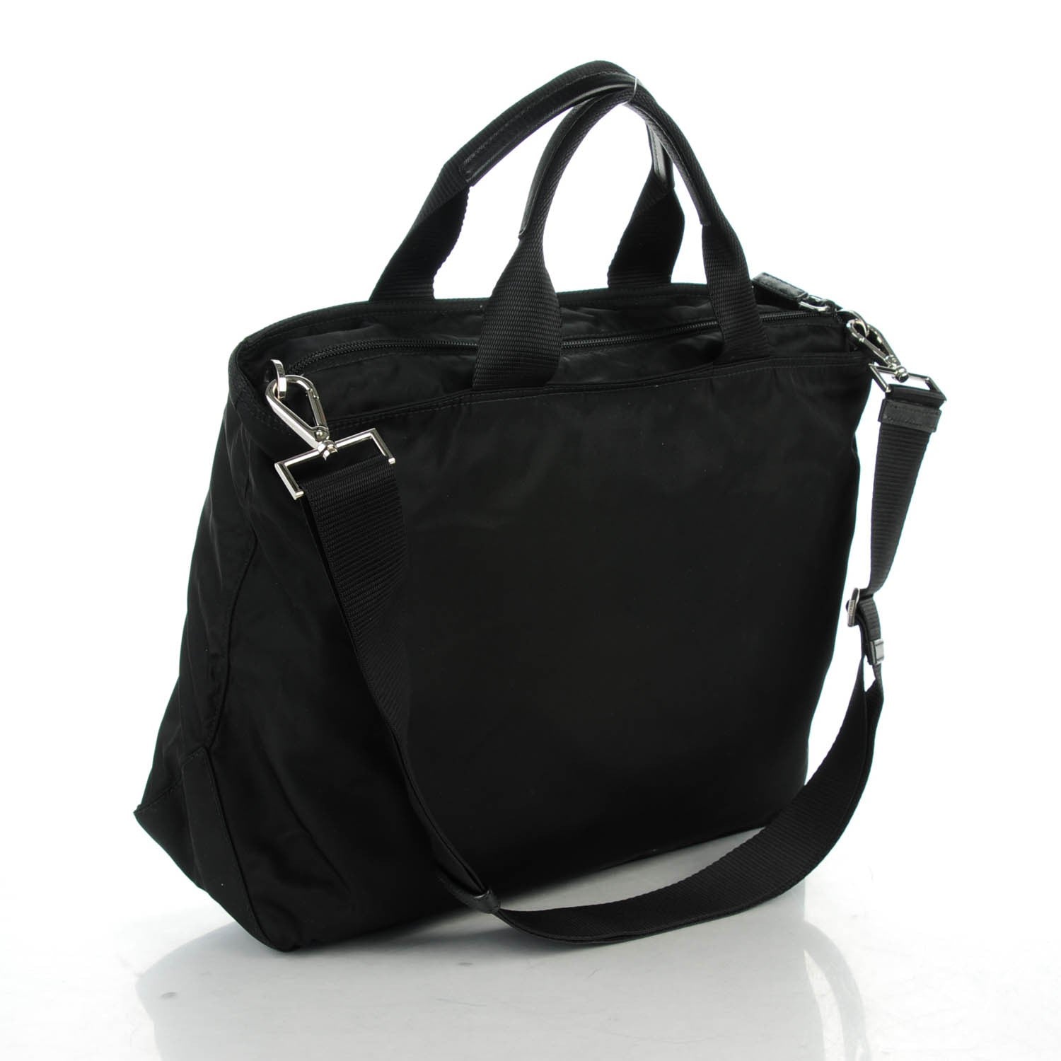 Prada Nylon Tote Black 3 of 8