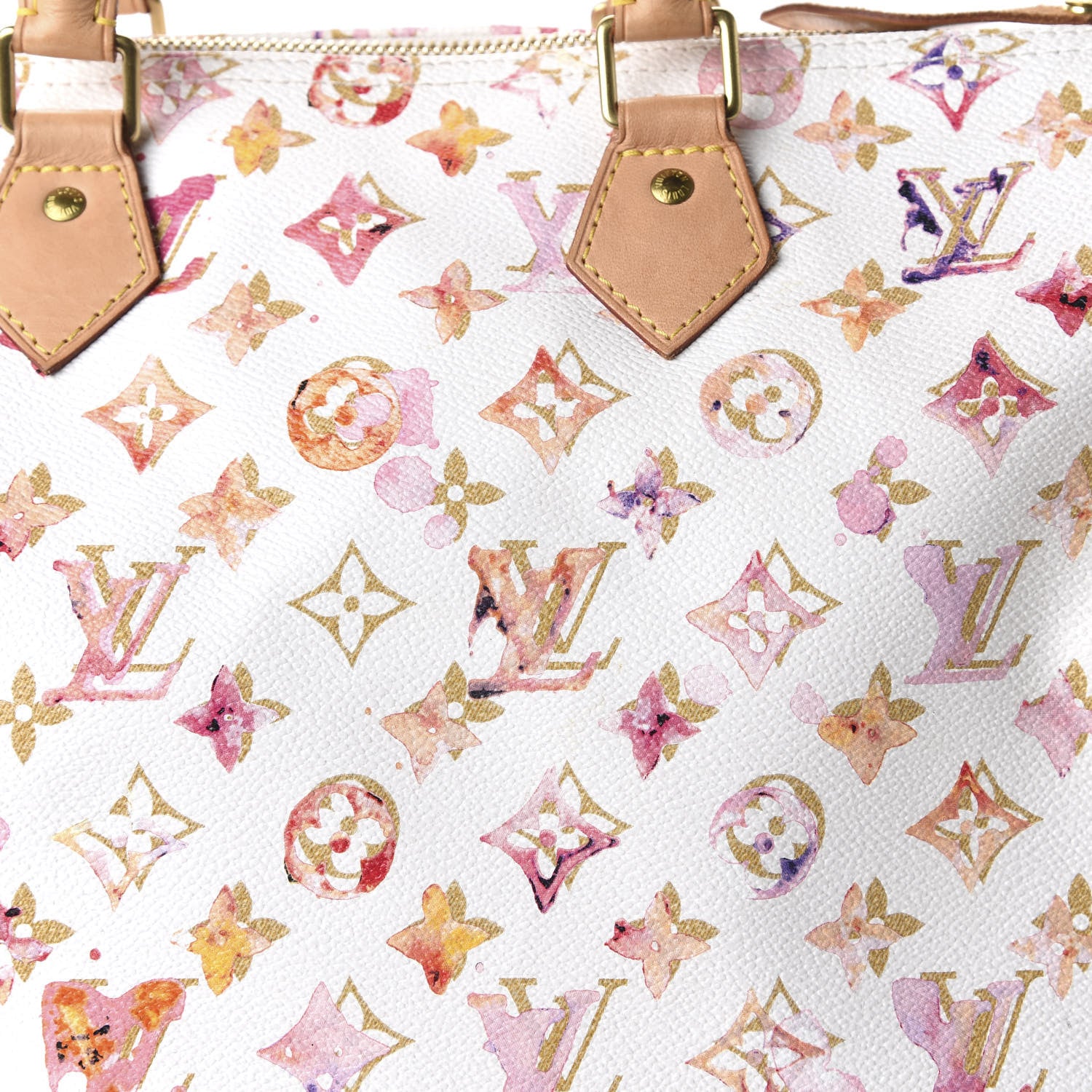 Louis Vuitton Watercolor Aquarelle Speedy 35 White 9 of 9