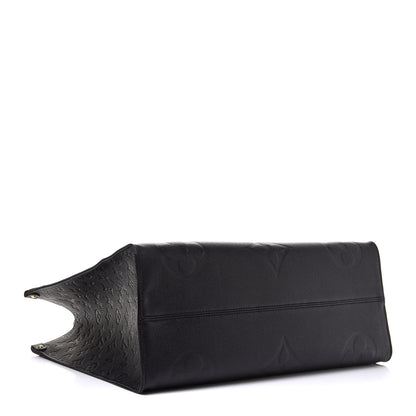 Louis Vuitton Empreinte Monogram Giant Onthego GM Black 4 of 9