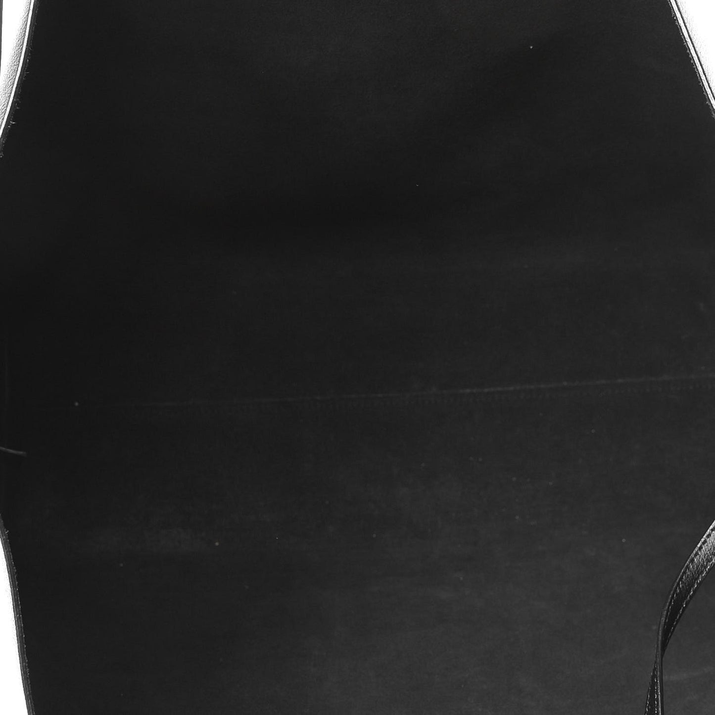 Calfskin Large Shopping Tote Black