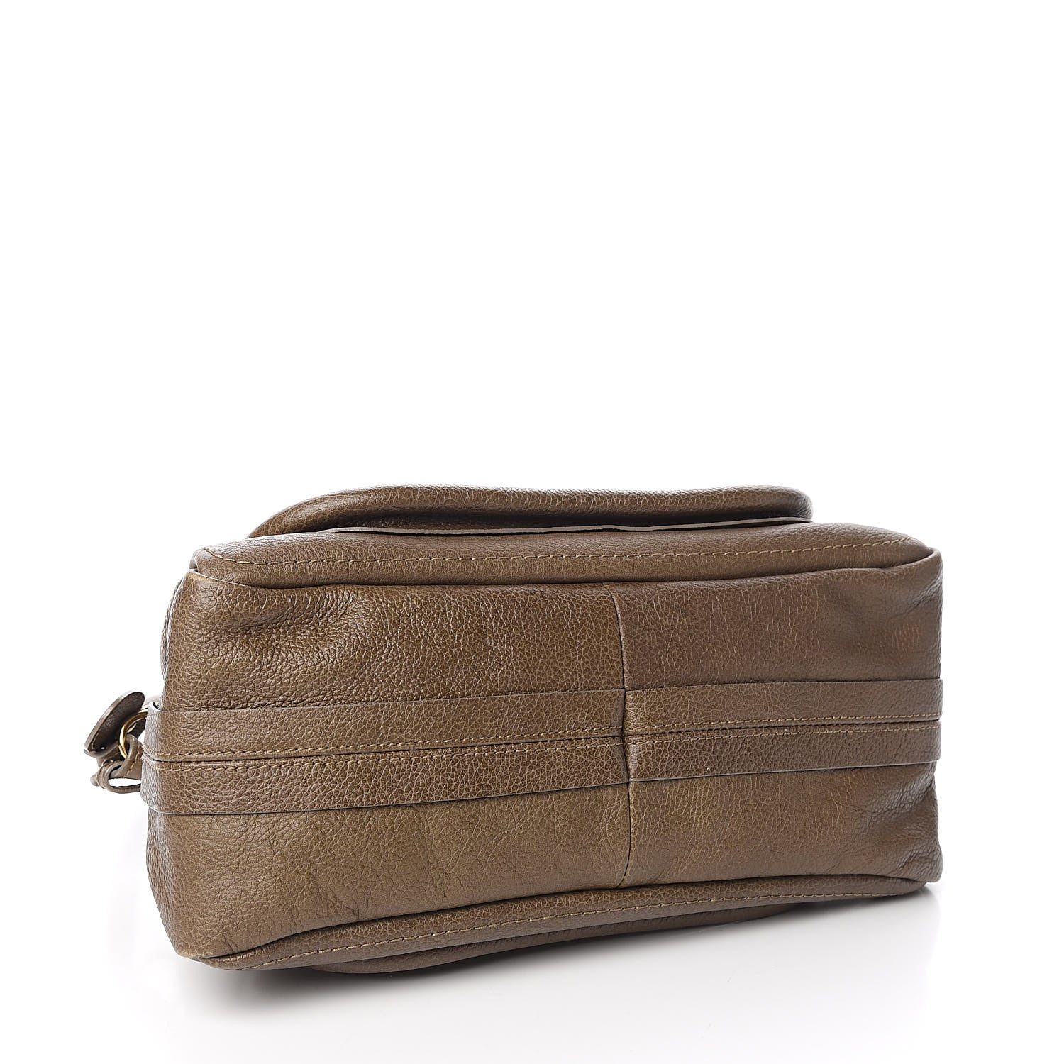 Chloe Calfskin Small Paraty Barbour Khaki 4 of 12