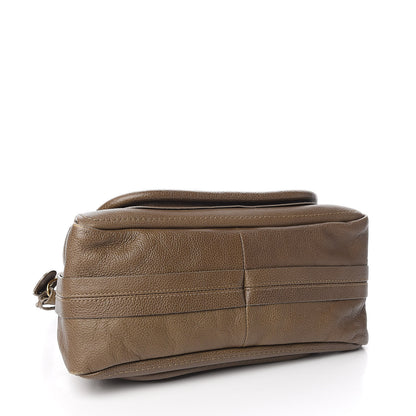 Chloe Calfskin Small Paraty Barbour Khaki 4 of 12