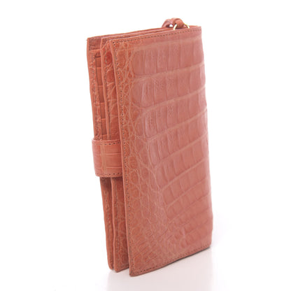 Nancy Gonzalez Crocodile Wallet Orange 3 of 7