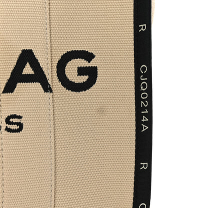 Marc Jacobs Jacquard Large The Traveler Tote Bag Warm Sand 9 of 9