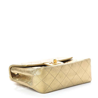 Chanel Metallic Lambskin Quilted Mini Square Flap Gold 3 of 16
