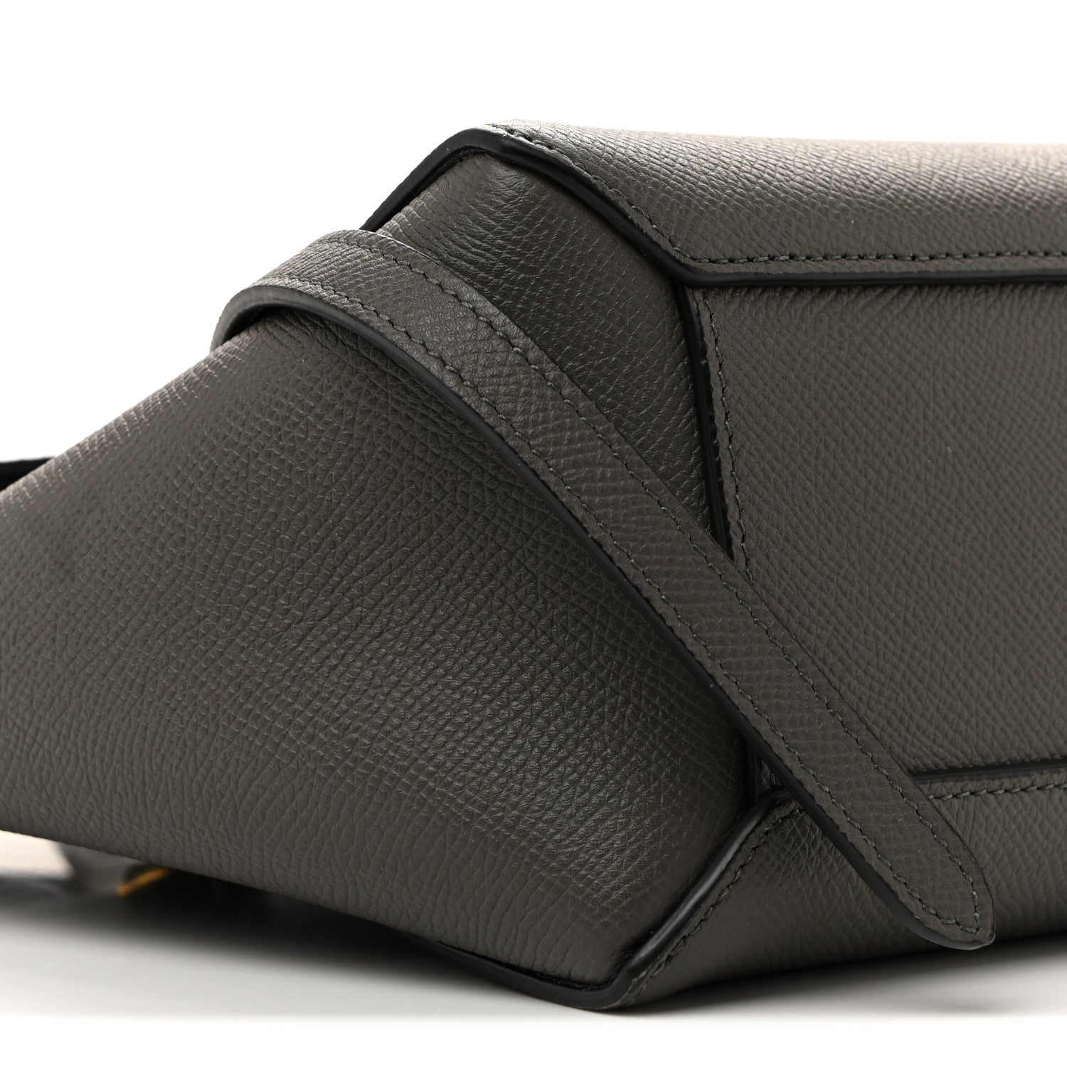 Celine Grained Calfskin Nano Belt Bag Grey 16 of 25