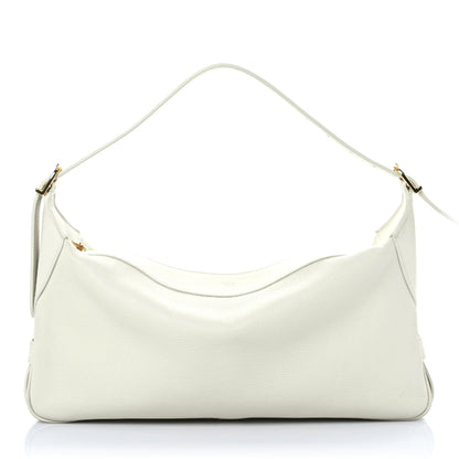 Celine Supple Calfskin Medium Romy Shoulder Bag White 1 of 15