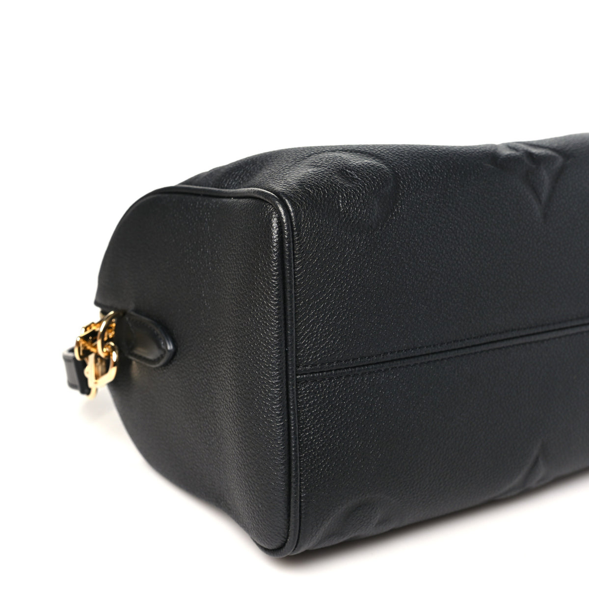 Louis Vuitton Empreinte Monogram Giant Speedy Bandouliere 25 Black 7 of 9